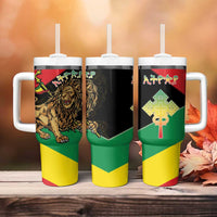 Ethiopia Empire 1270-1974 Tumbler With Handle Lion Of Judah With Ethiopian Cross