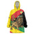 Ethiopia Empire 1270-1974 Wearable Blanket Hoodie Lion Of Judah With Ethiopian Cross