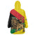 Ethiopia Empire 1270-1974 Wearable Blanket Hoodie Lion Of Judah With Ethiopian Cross