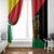 Ethiopia Empire 1270-1974 Window Curtain Lion Of Judah With Ethiopian Cross