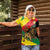 Ethiopia Empire 1270-1974 Women Polo Shirt Lion Of Judah With Ethiopian Cross