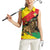 Ethiopia Empire 1270-1974 Women Sleeveless Polo Shirt Lion Of Judah With Ethiopian Cross