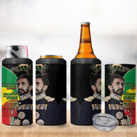 Haile Selassie 4 in 1 Can Cooler Tumbler Lion Of Judah Ethiopia Rastafari