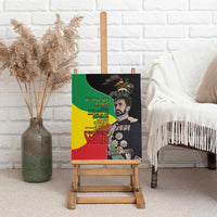 Haile Selassie Canvas Wall Art Lion Of Judah Ethiopia Rastafari