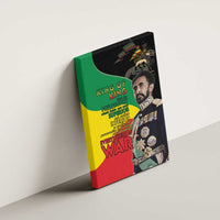Haile Selassie Canvas Wall Art Lion Of Judah Ethiopia Rastafari