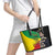 Haile Selassie Leather Tote Bag Lion Of Judah Ethiopia Rastafari