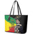 Haile Selassie Leather Tote Bag Lion Of Judah Ethiopia Rastafari