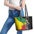 Haile Selassie Leather Tote Bag Lion Of Judah Ethiopia Rastafari