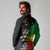 Haile Selassie Long Sleeve Polo Shirt Lion Of Judah Ethiopia Rastafari