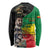 Haile Selassie Long Sleeve Shirt Lion Of Judah Ethiopia Rastafari