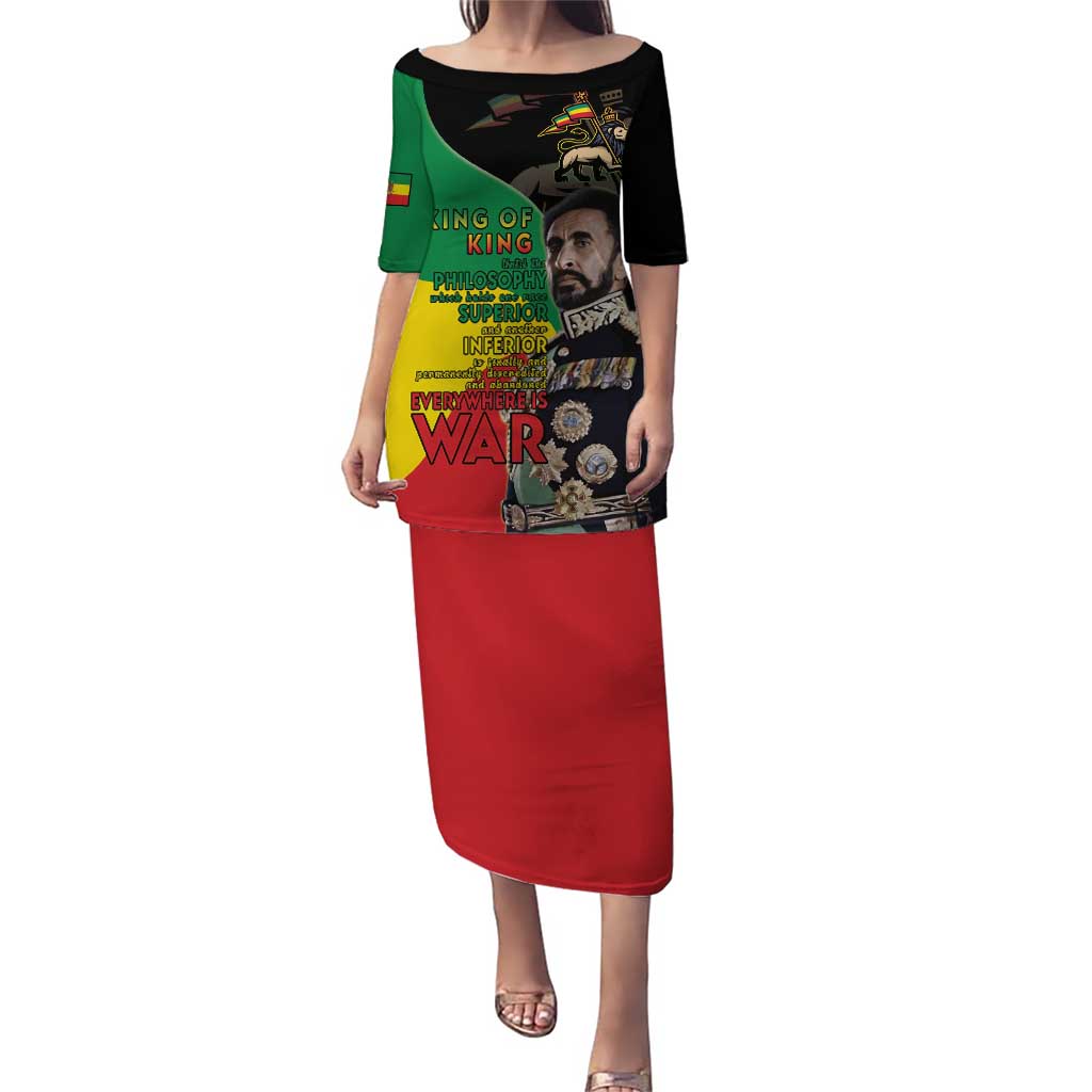 Haile Selassie Puletasi Lion Of Judah Ethiopia Rastafari