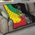 Haile Selassie Quilt Lion Of Judah Ethiopia Rastafari