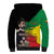 Haile Selassie Sherpa Hoodie Lion Of Judah Ethiopia Rastafari