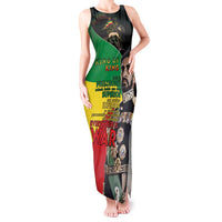 Haile Selassie Tank Maxi Dress Lion Of Judah Ethiopia Rastafari
