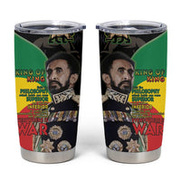 Haile Selassie Tumbler Cup Lion Of Judah Ethiopia Rastafari