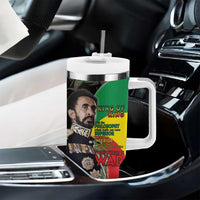 Haile Selassie Tumbler With Handle Lion Of Judah Ethiopia Rastafari