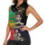 Haile Selassie Women Sleeveless Polo Shirt Lion Of Judah Ethiopia Rastafari