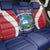 Personalised Liberia Back Car Seat Cover Coat Of Arms With Flag Map