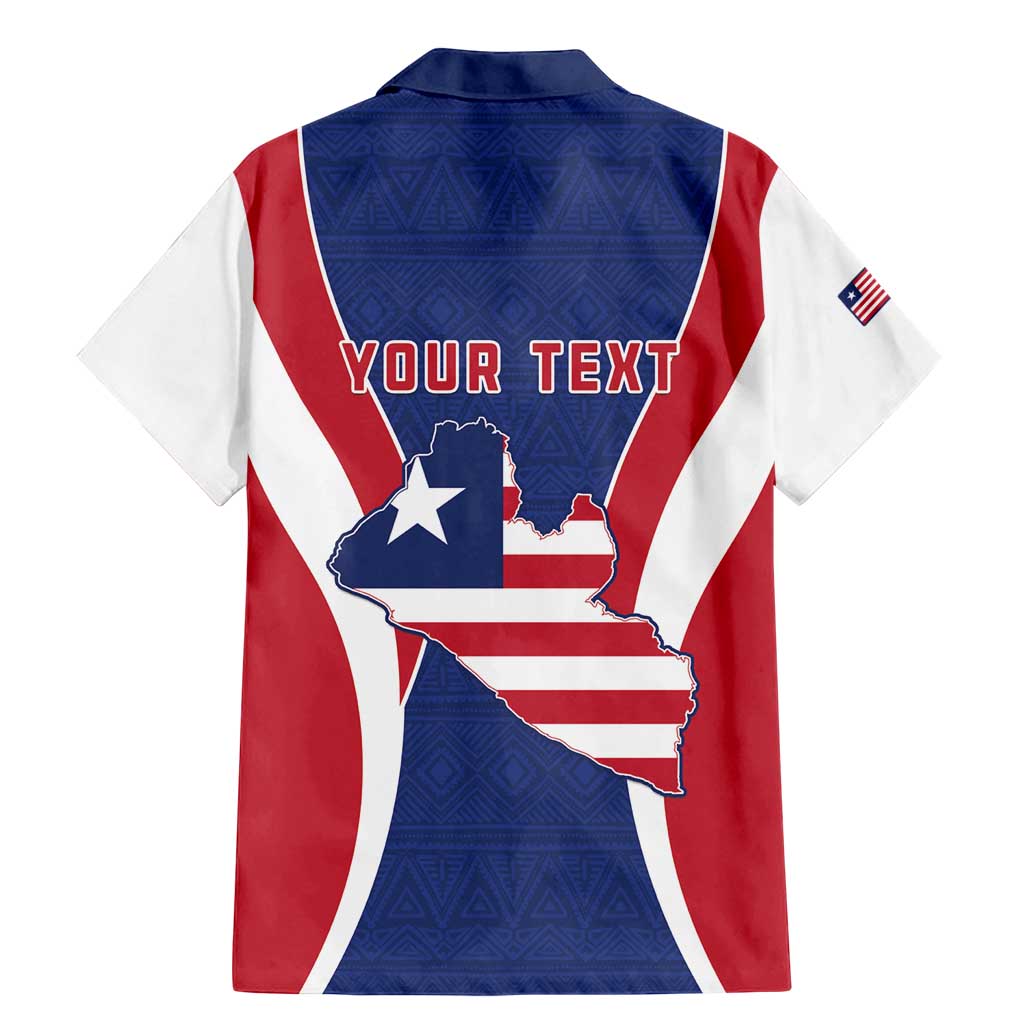 Personalised Liberia Family Matching Mermaid Dress and Hawaiian Shirt Coat Of Arms With Flag Map