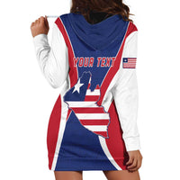 Personalised Liberia Hoodie Dress Coat Of Arms With Flag Map