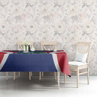 Personalised Liberia Tablecloth Coat Of Arms With Flag Map