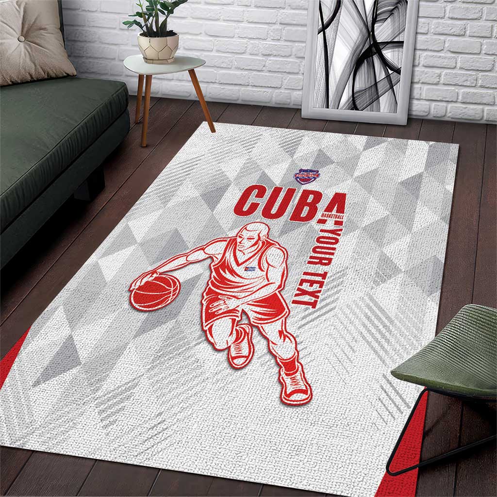 Custom Cuba Basketball Area Rug Sporty Style