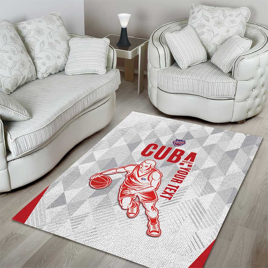 Custom Cuba Basketball Area Rug Sporty Style