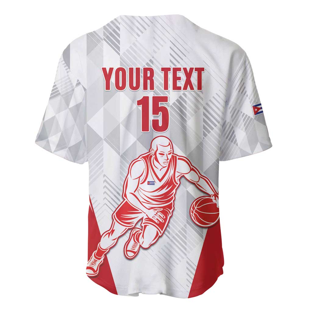 Custom Cuba Basketball Baseball Jersey Sporty Style