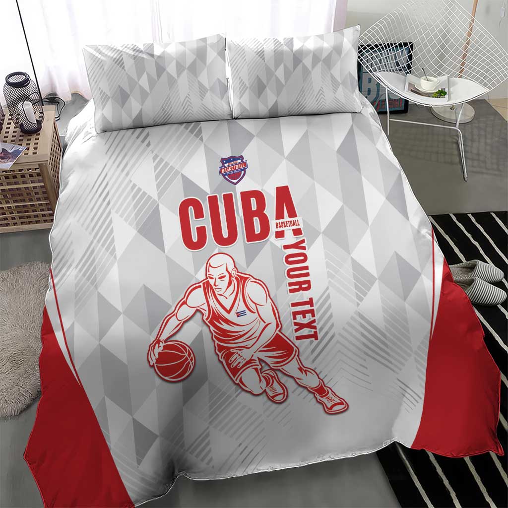 Custom Cuba Basketball Bedding Set Sporty Style