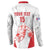 Custom Cuba Basketball Button Sweatshirt Sporty Style