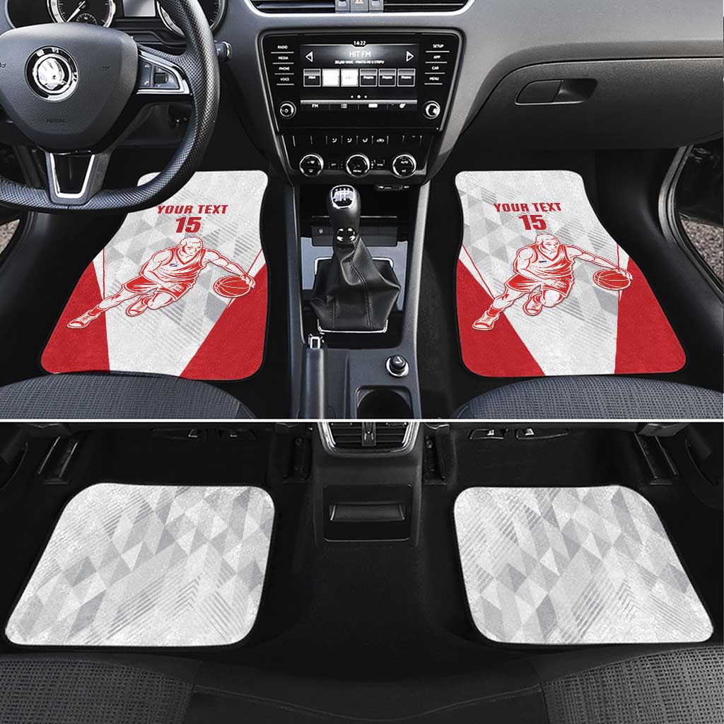 Custom Cuba Basketball Car Mats Sporty Style