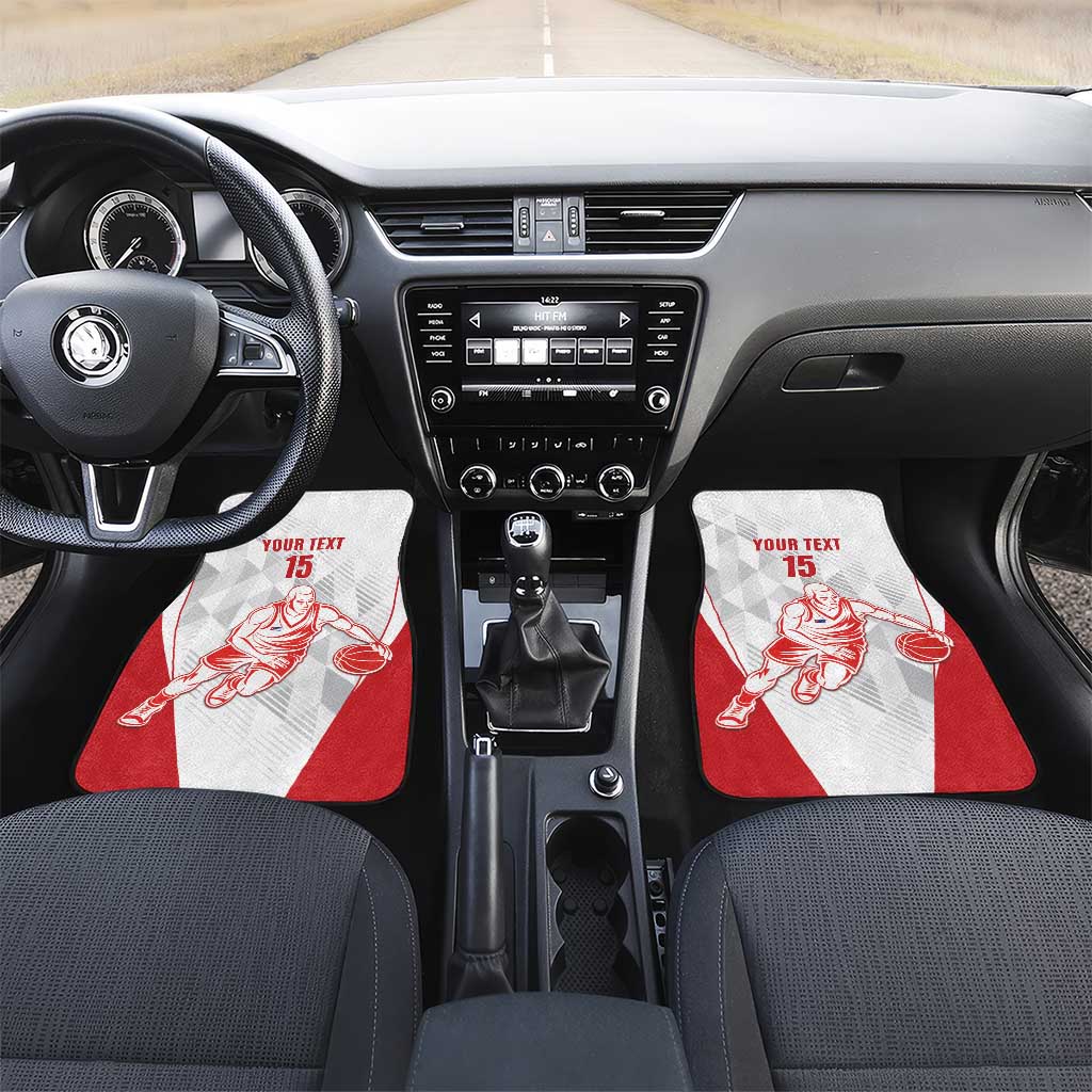 Custom Cuba Basketball Car Mats Sporty Style