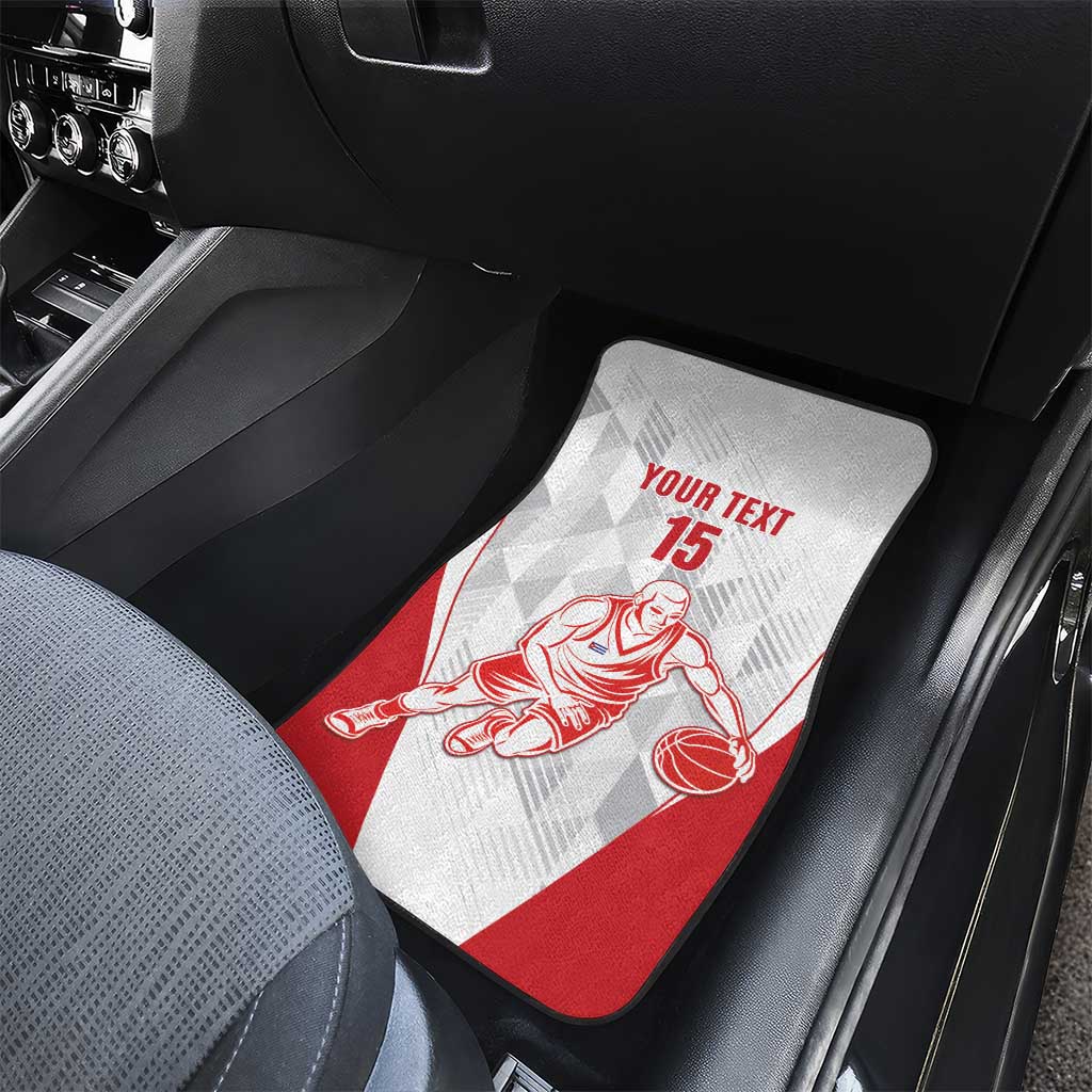 Custom Cuba Basketball Car Mats Sporty Style