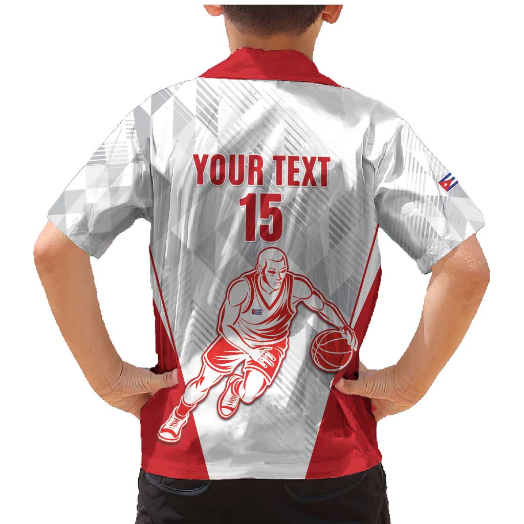 Custom Cuba Basketball Family Matching Mermaid Dress and Hawaiian Shirt Sporty Style