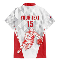 Custom Cuba Basketball Family Matching Mermaid Dress and Hawaiian Shirt Sporty Style