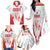 Custom Cuba Basketball Family Matching Off The Shoulder Long Sleeve Dress and Hawaiian Shirt Sporty Style