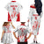 Custom Cuba Basketball Family Matching Off The Shoulder Long Sleeve Dress and Hawaiian Shirt Sporty Style