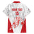 Custom Cuba Basketball Family Matching Off The Shoulder Long Sleeve Dress and Hawaiian Shirt Sporty Style