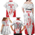 Custom Cuba Basketball Family Matching Off Shoulder Maxi Dress and Hawaiian Shirt Sporty Style