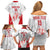 Custom Cuba Basketball Family Matching Off Shoulder Short Dress and Hawaiian Shirt Sporty Style