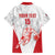 Custom Cuba Basketball Family Matching Off Shoulder Short Dress and Hawaiian Shirt Sporty Style