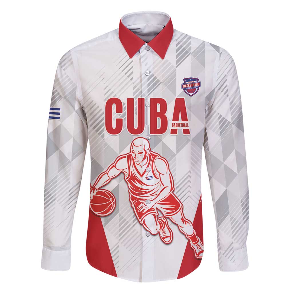 Custom Cuba Basketball Family Matching Off Shoulder Short Dress and Hawaiian Shirt Sporty Style