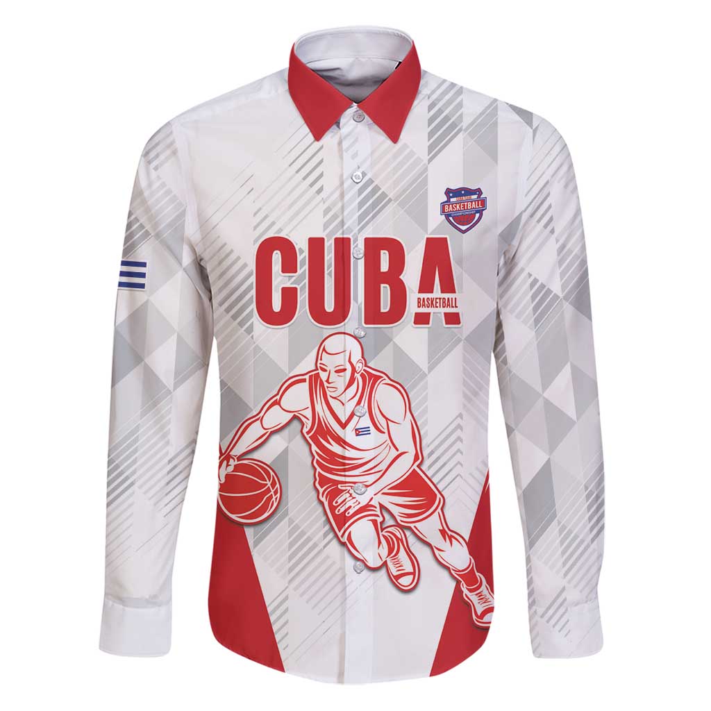 Custom Cuba Basketball Family Matching Puletasi and Hawaiian Shirt Sporty Style