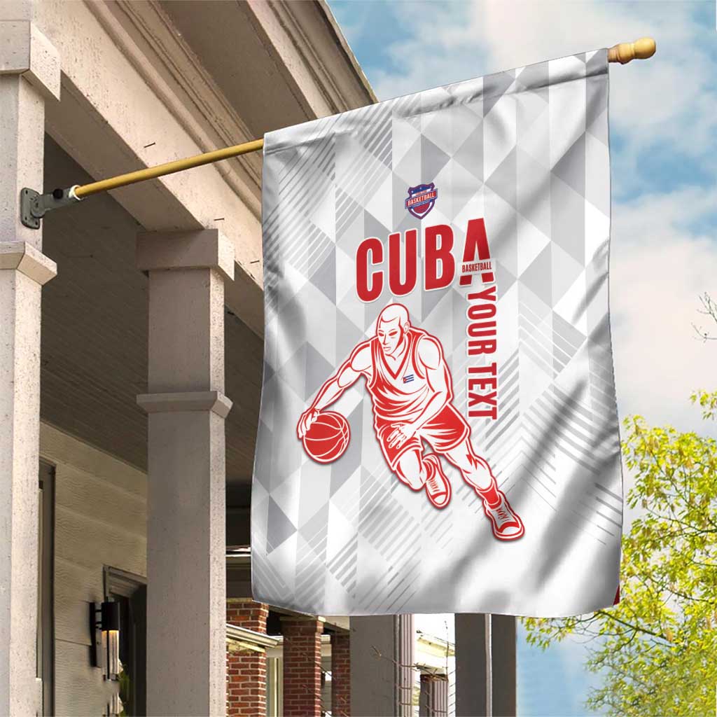 Custom Cuba Basketball Garden Flag Sporty Style