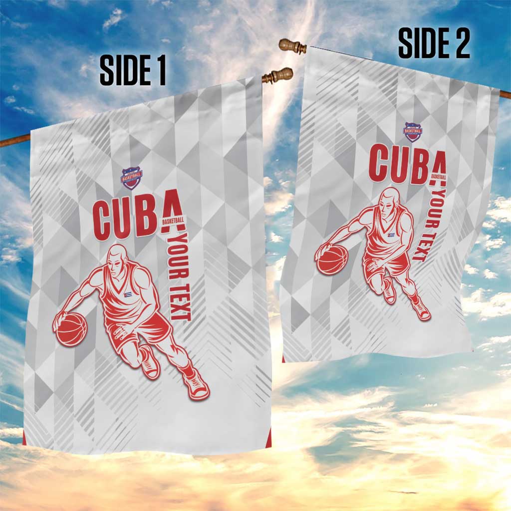 Custom Cuba Basketball Garden Flag Sporty Style
