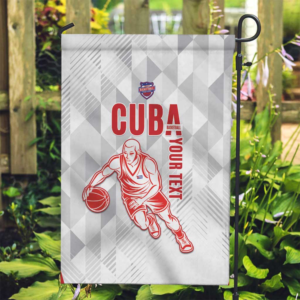Custom Cuba Basketball Garden Flag Sporty Style