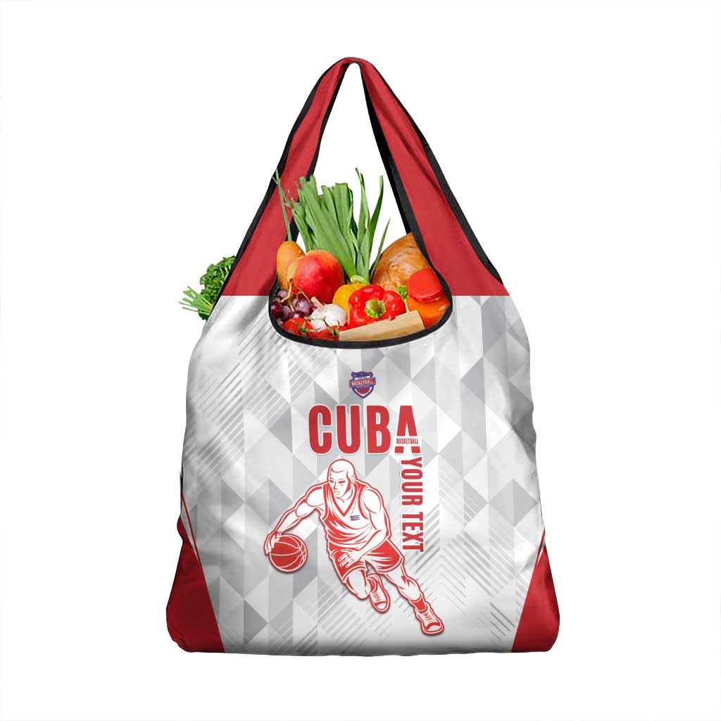 Custom Cuba Basketball Grocery Bag Sporty Style