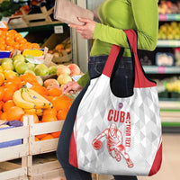 Custom Cuba Basketball Grocery Bag Sporty Style