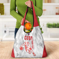 Custom Cuba Basketball Grocery Bag Sporty Style