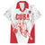 Custom Cuba Basketball Hawaiian Shirt Sporty Style